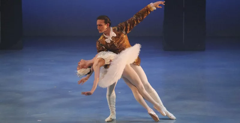 TWO DANCERS AT MARKHAM FLATO THEATRE