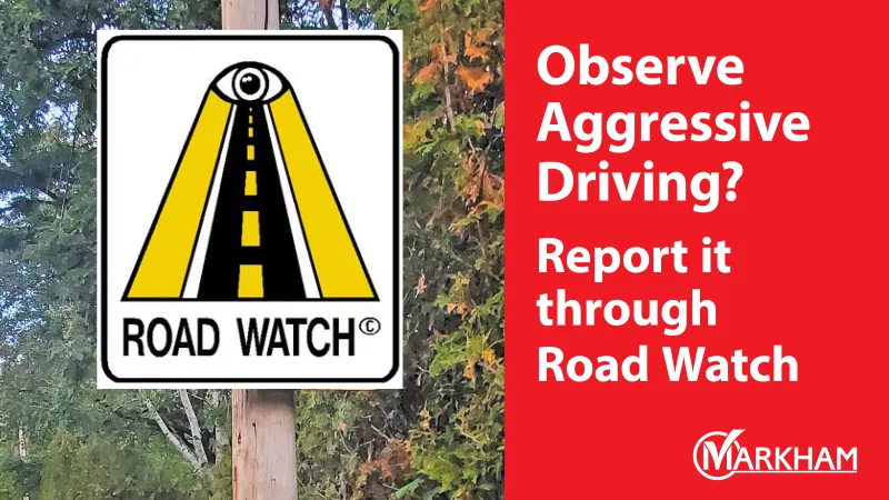Observe Aggressive driving