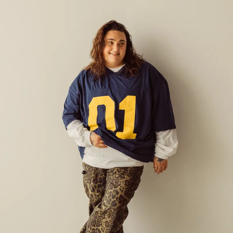 Posed photo of Jamie Fine.