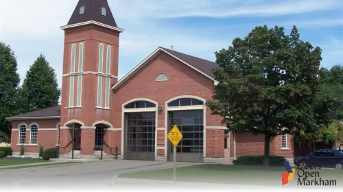 Photo of Markham Village Fire Station No. 97 promoting Doors Open Markham