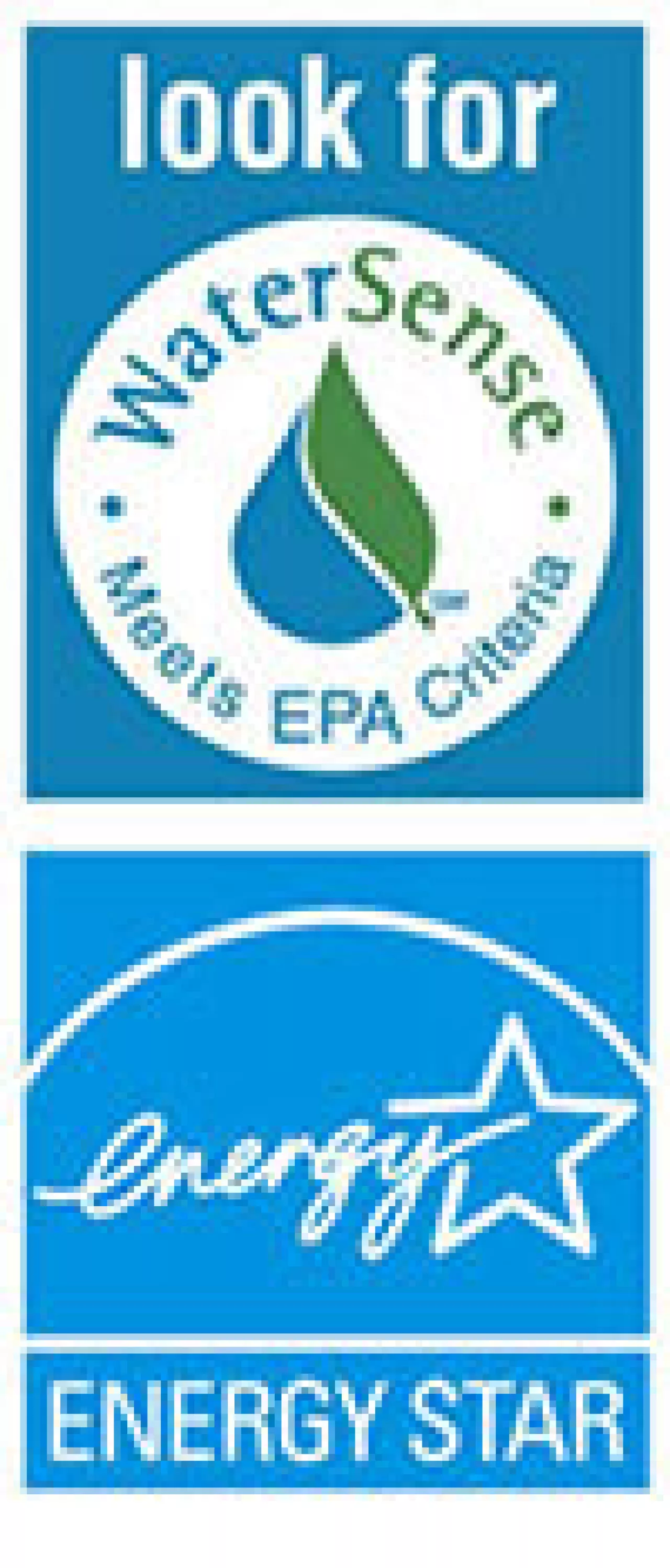 WaterSense and Energy Star Labels