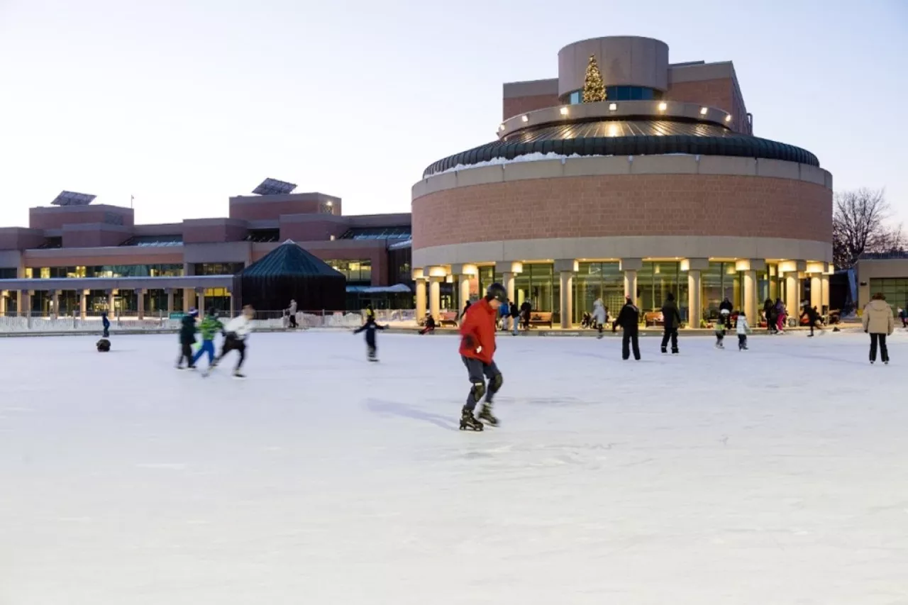 Photo of the Markham Civic Centre Ice Rink